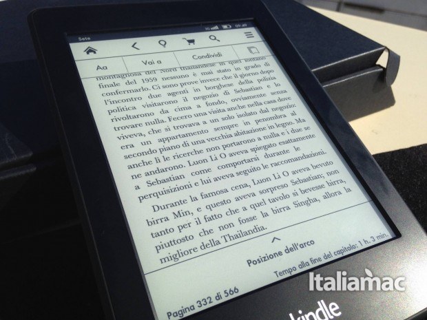 Kindle Paperwhite opzioni