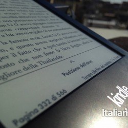 Kindle Paperwhite opzioni lettura