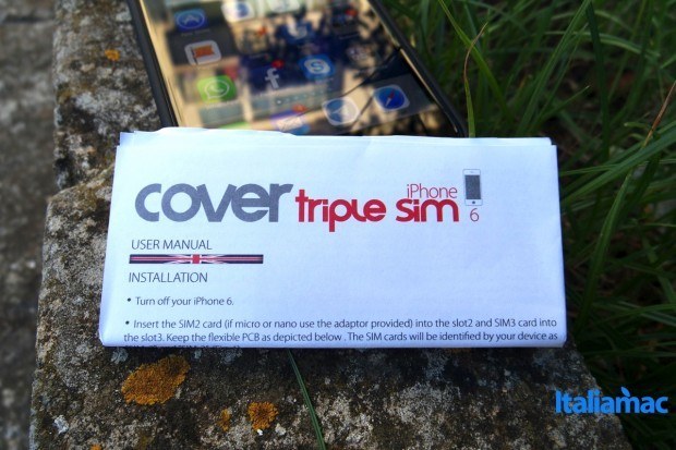 VaVeliero: Cover Triple Sim, 3 schede SIM su iPhone 6 5