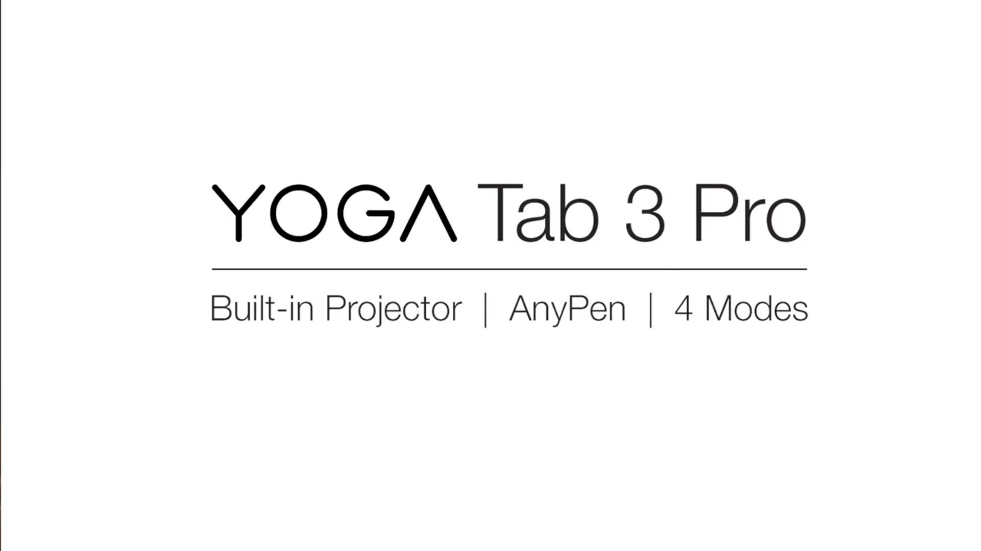 Apple Lenovo Yoga Tab 3 Pro 2