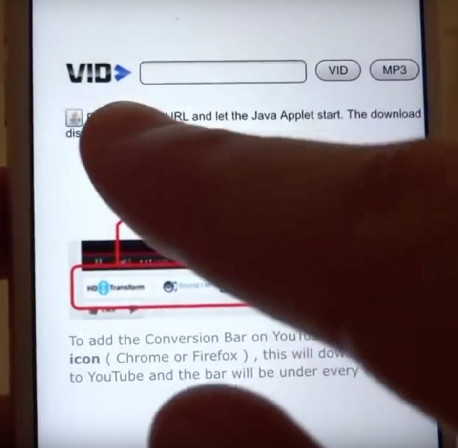 video da youtube iphone rullino