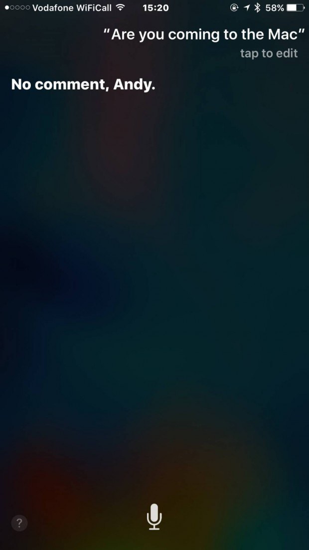 Siri Mac