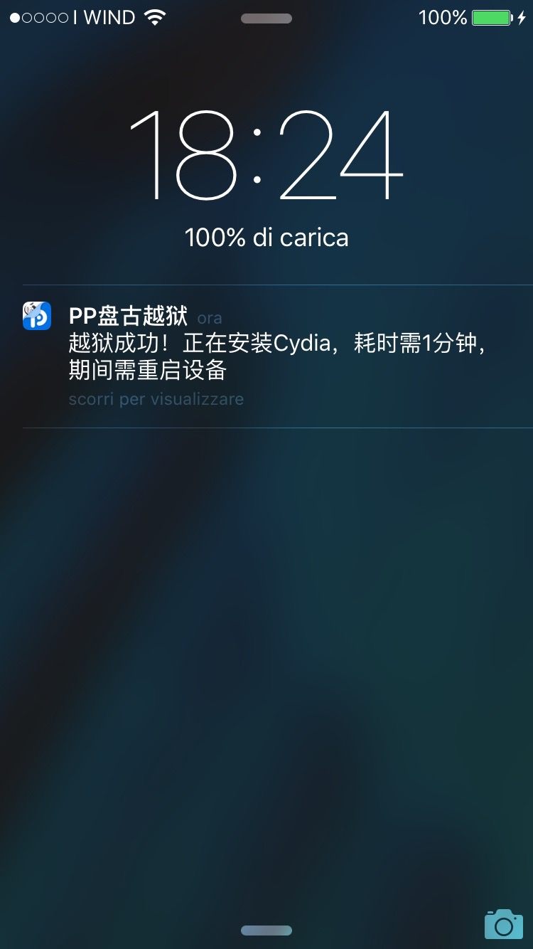 PanGu Jailbreak Notifications