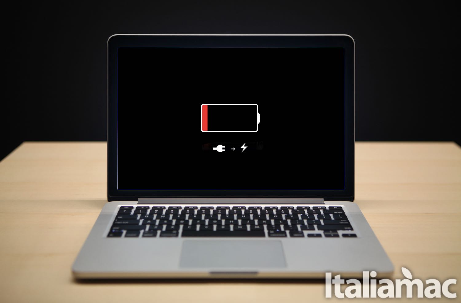 macbook avviso batteria