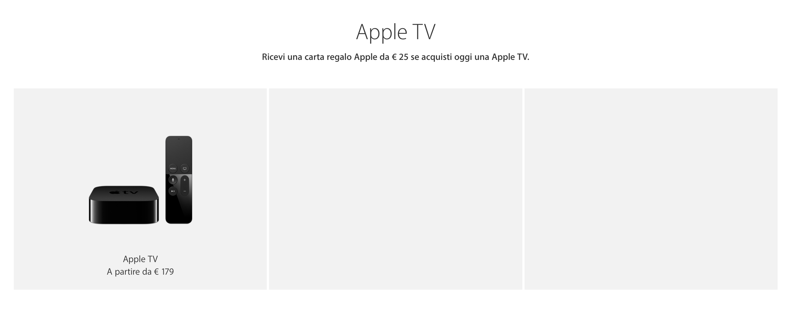 Apple TV Black Friday
