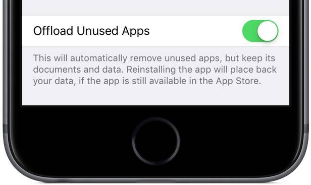 iOS 11 sarà in grado di eliminare automaticamente le app che non usiamo 1