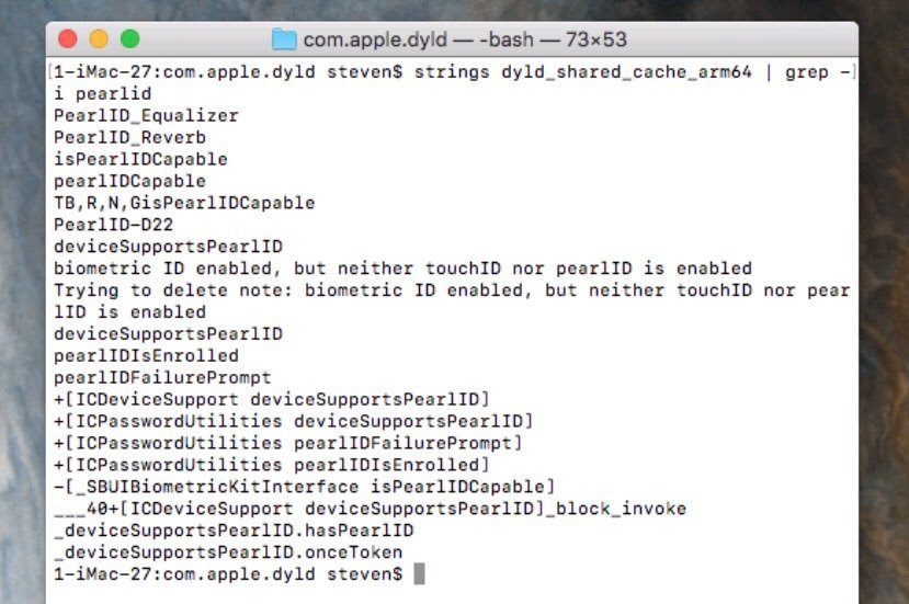 Apple rivela accidentalmente il design di iPhone 8 e il nuovo sensore Pearl ID 1