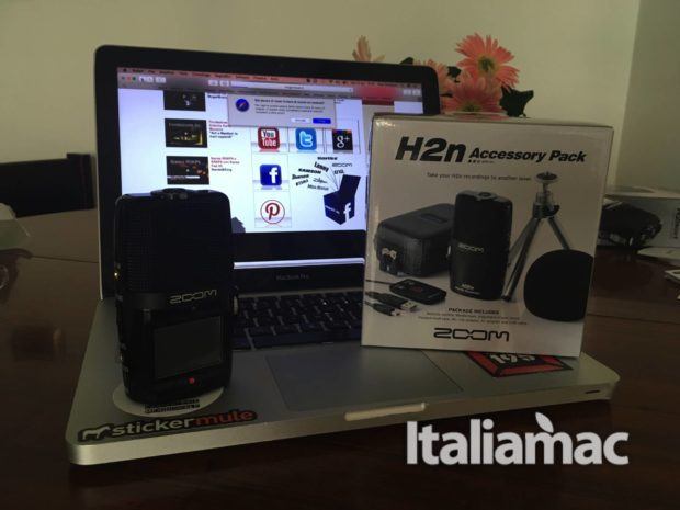 Zoom presenta H2n il microfono compatibile con OsX: la prova di Italiamac 9
