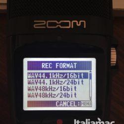 Zoom presenta H2n il microfono compatibile con OsX: la prova di Italiamac 27