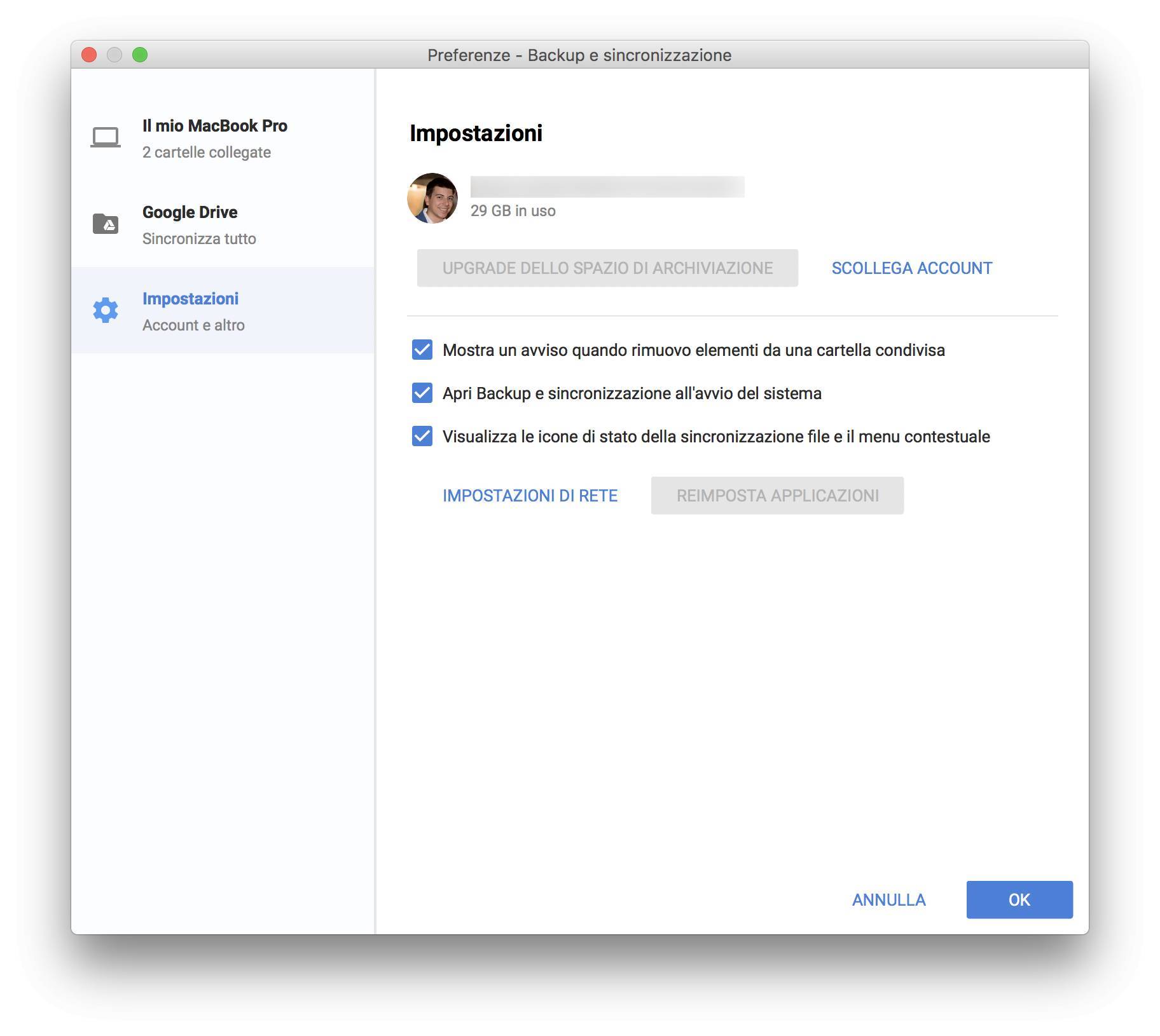 Google rilascia Backup e Sincronizzazione per eseguire i backup dei file su Mac e Windows 4