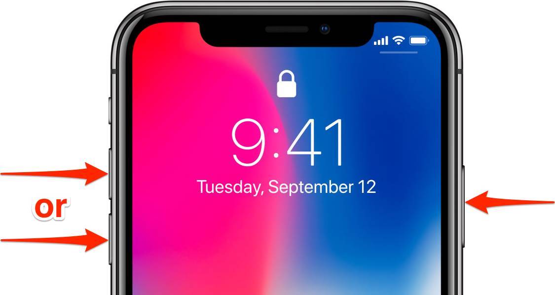 Come si scattano gli screenshot su iPhone X? 1