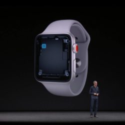 Presentato Apple Watch Serie 3 con modulo cellulare 4