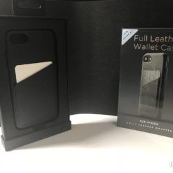 Mujjo: La custodia in vera pelle con porta carte per iPhone 7/8 4