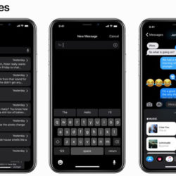 Ecco come sarebbe iPhone X in Dark Mode 4