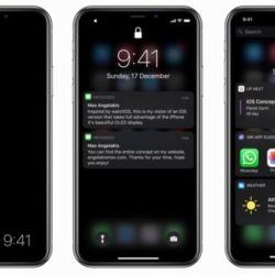 Ecco come sarebbe iPhone X in Dark Mode 8