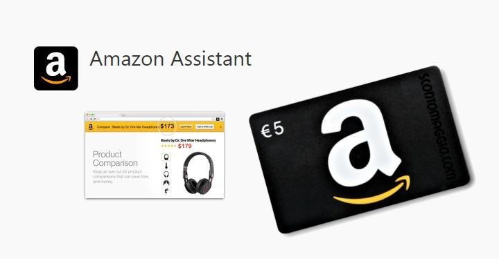 Amazon Assistant Coupon 5 euro