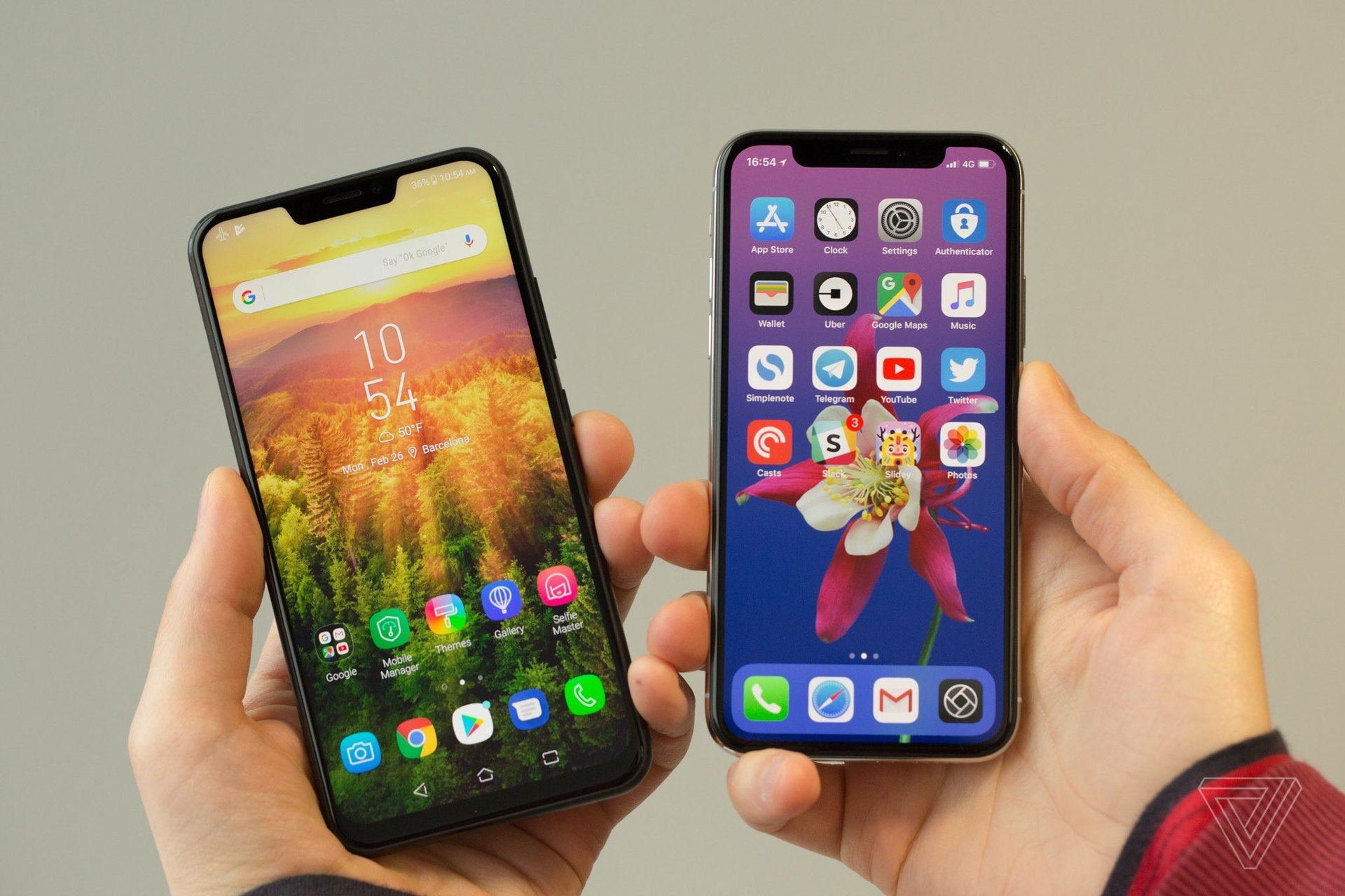 Asus ZenFone 5 iPhone X
