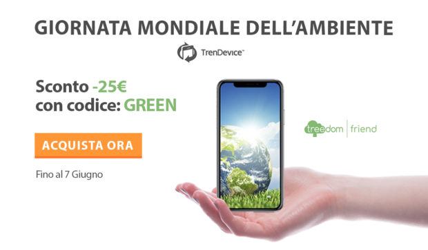 Giornata mondiale dell’ambiente: con Trendevice risparmi 25€ e aiuti il pianeta piantando alberi in Italia e nel resto del mondo. 1