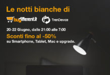 Le notti bianche di TrenDevice e BuyDifferent: Sconti fino al -50% su Smartphone, Tablet e Mac Ricondizionati.