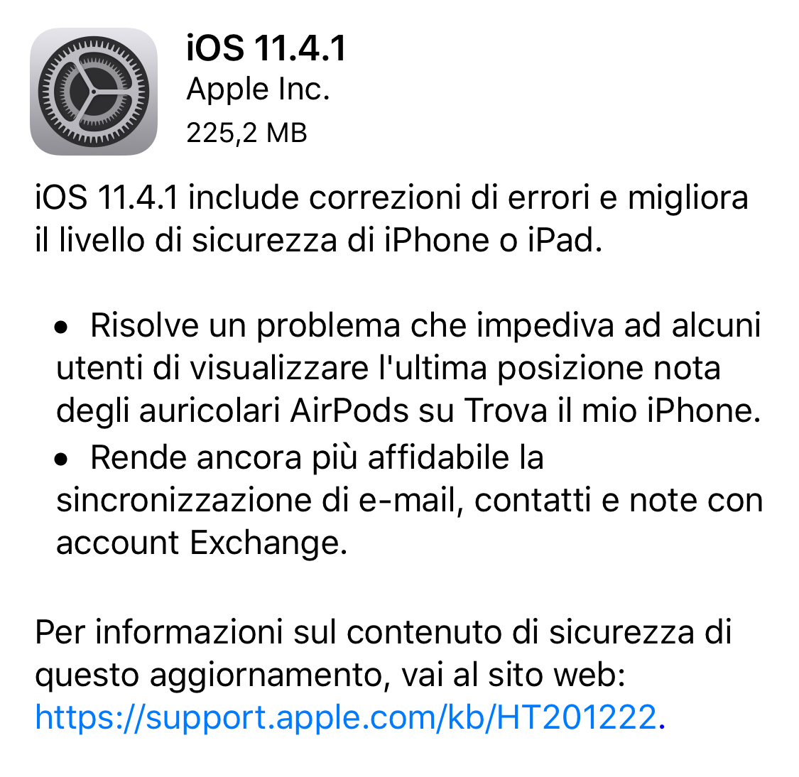 Apple rilascia iOS 11.4.1 per iPhone e iPad 1