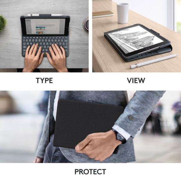 Custodie per iPad con Tastiera Bluetooth Logitech SLIM FOLIO e SLIM COMBO ora disponibili 5