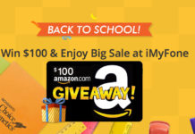 100 $ di Amazon Gift Card! Il nuovo concorso di iMyFone “Back to school”