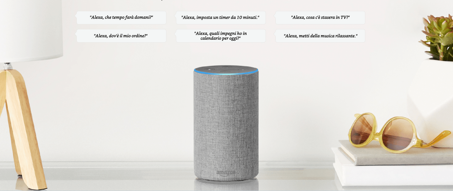 Arrivano in Italia gli Amazon Echo i concorrenti di HomePod con Siri 2