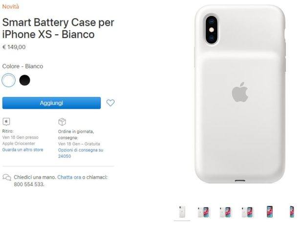 Apple rilascia le Smart Battery Cases per iPhone XS, XS Max e XR 1