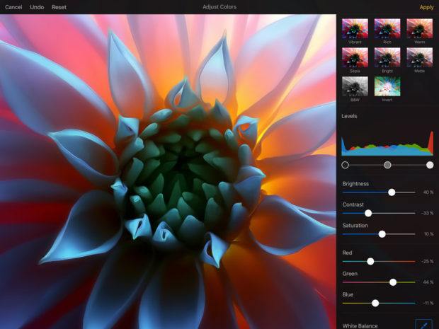 Pixelmator ottiene il supporto per il nuovo iPad Pro e Apple Pencil 1