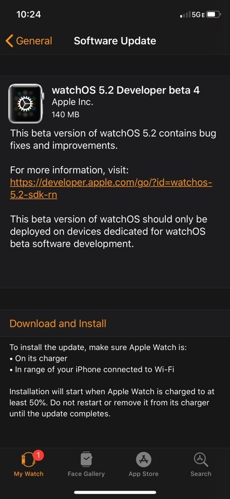 Apple rilascia agli sviluppatori iOS 12.2 beta 4, tvOS 12.2 e watchOS 5.2 1