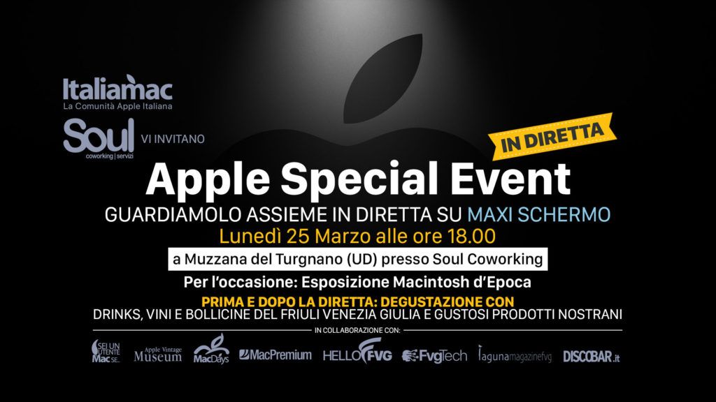 Apple Special Event in diretta su maxi schermo a Muzzana (UD) 4