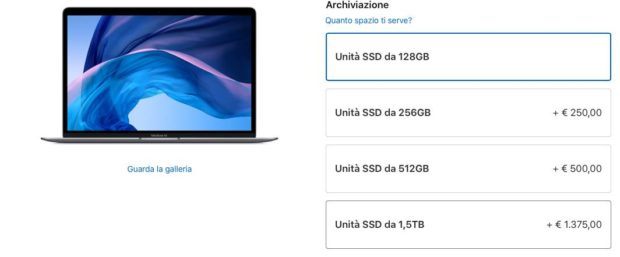 Apple taglia i prezzi sulla personalizzazione hardware dei Mac 1