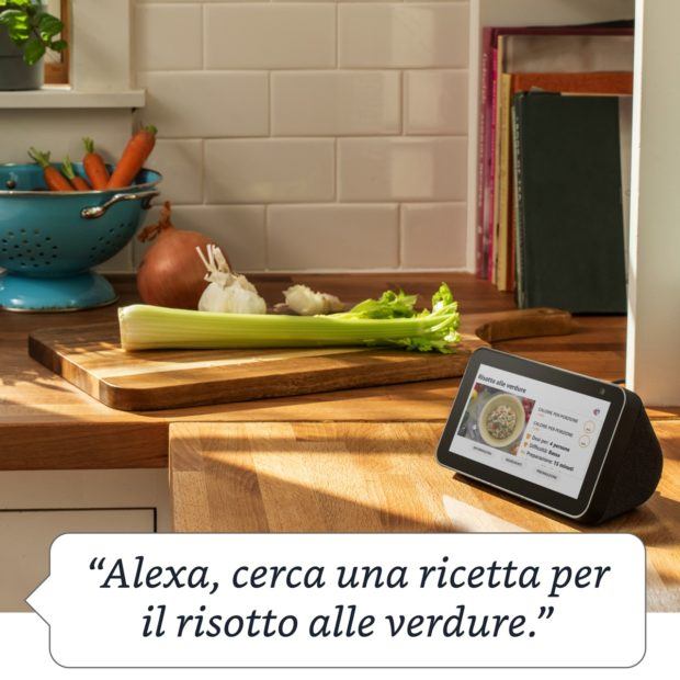 Amazon presenta Echo Show 5 a soli 89,99 € 3