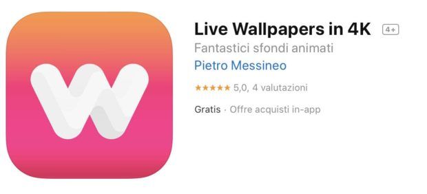 Live Wallpapers in 4K: L'app per gli sfondi animati 4