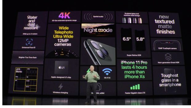 Apple presenta iPhone 11 Pro e Pro Max 5