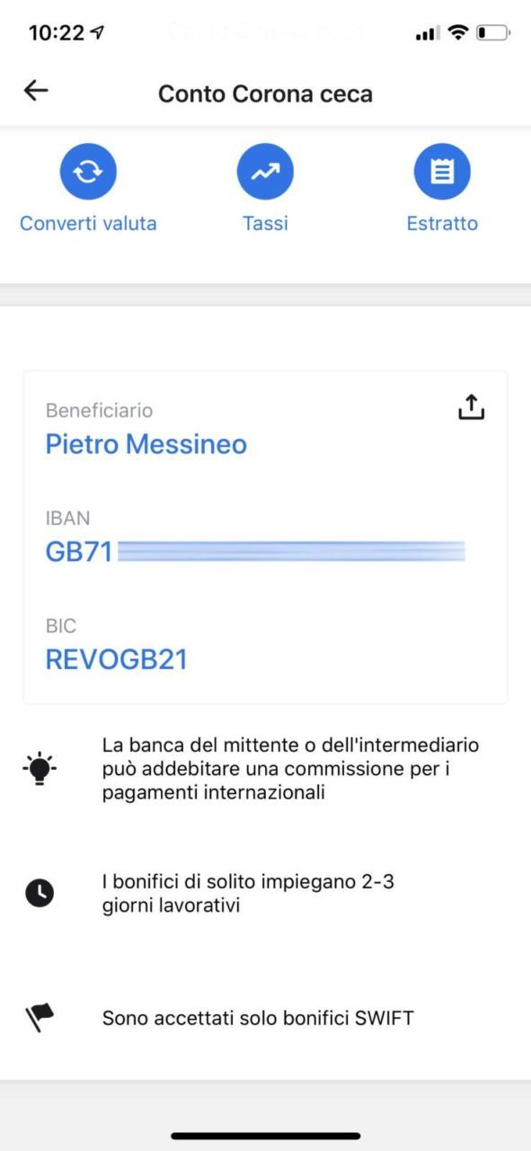 Revolut il conto gratuito attiva il supporto ad Apple Pay 3