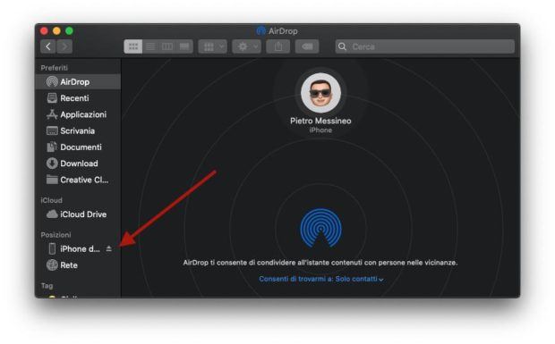 Come sincronizzare iPhone con macOS Catalina 1