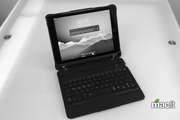 Recensione Custodia per iPad con tastiera bluetooth di Inateck 10