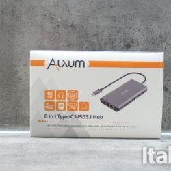 Alxum Hub USB-C 8 in 1 con porte HDMI e VGA 1