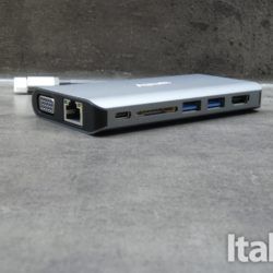 Alxum Hub USB-C 8 in 1 con porte HDMI e VGA 3