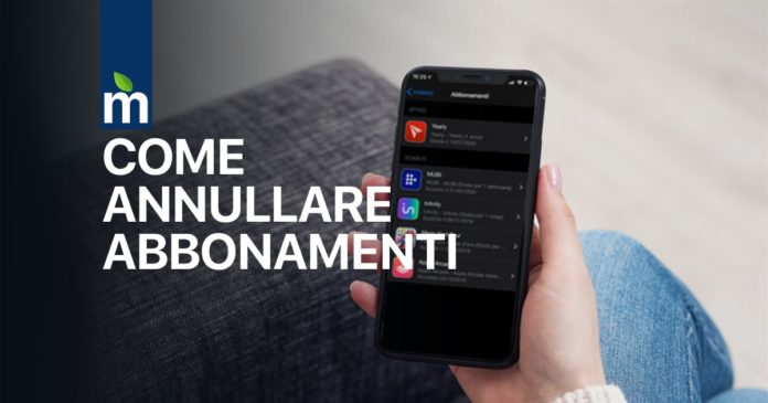 Annullare abbonamenti