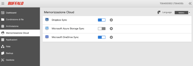 TS6400 cloud sync