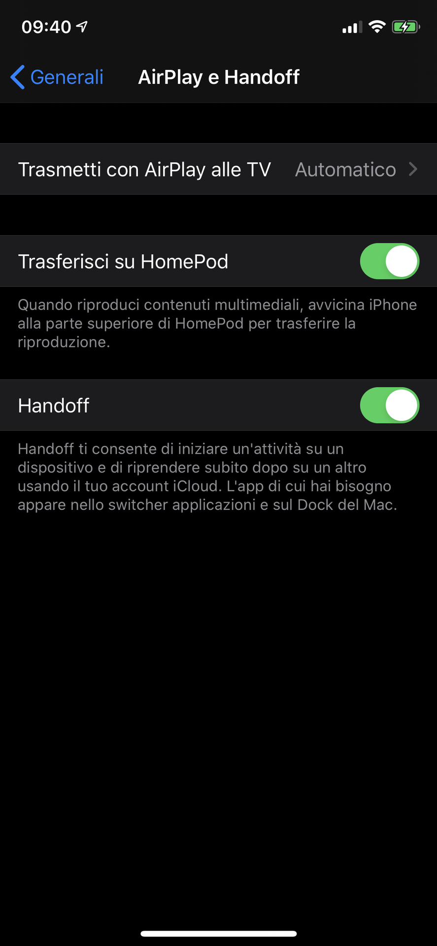 Come abilitare Handoff per continuare altre attività da iOS a Mac 3