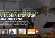 Grande diretta Facebook e YouTube coi ristoratori, che raccontano il lavoro in quarantena