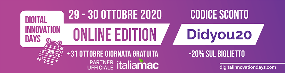 Digital Innovation Days 2020: tante novità per l'edizione tutta online 3