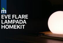 Eve Flare: Lampada a LED HomeKit a batteria