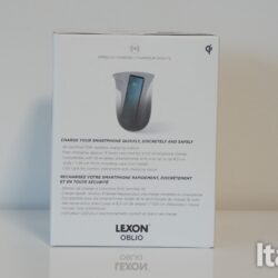 Lexon Oblio: Caricabatterie wireless con raggi UV 1