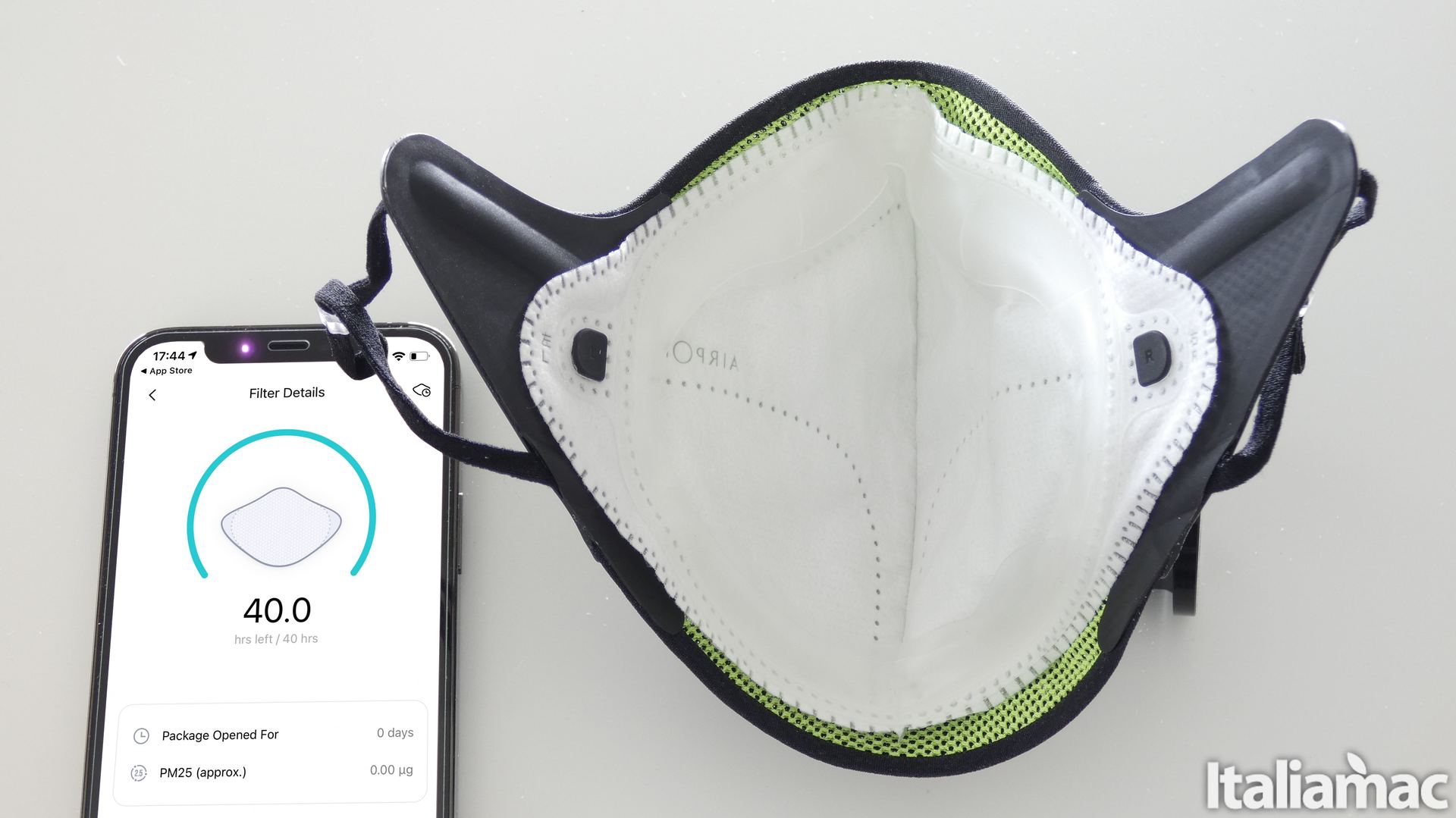 AirPop Active+: La mascherina smart che si collega al cellulare 7