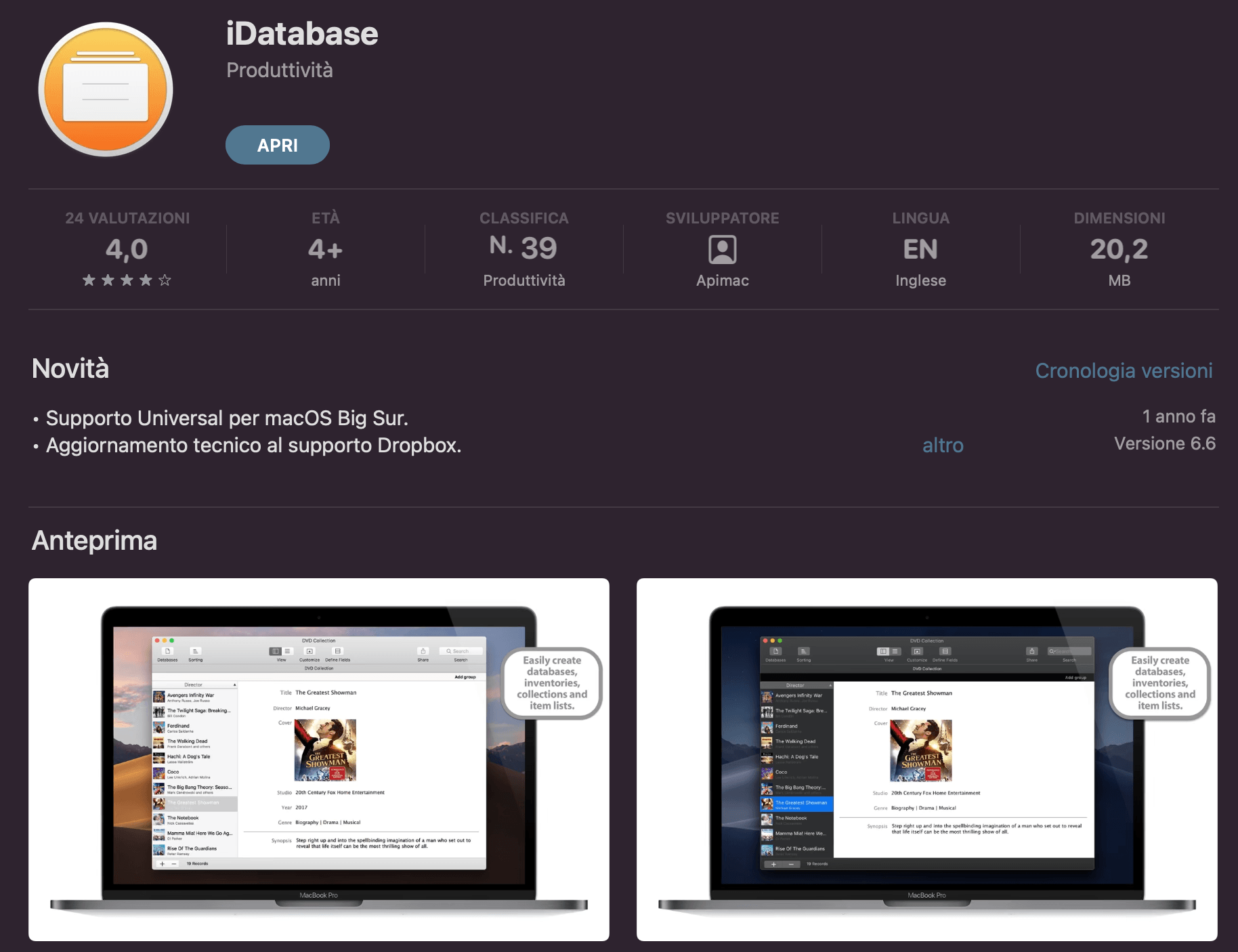 iDatabase, una piacevole sorpresa multipiattaforma 1