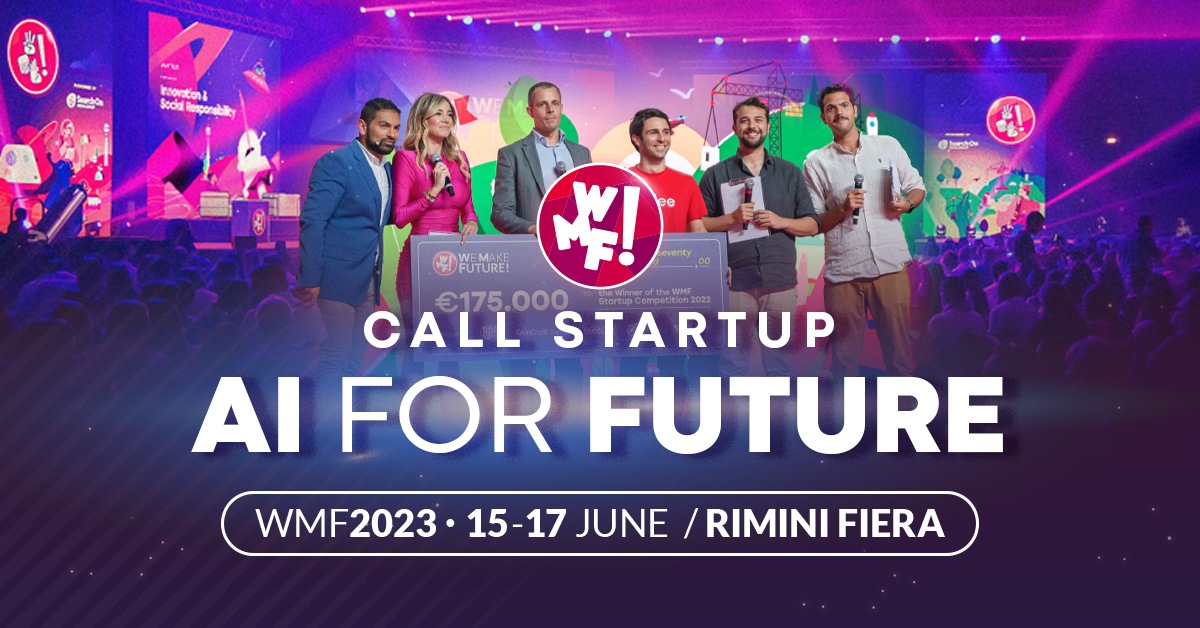 Il WMF apre 3 nuove competition per startup innovative.  3